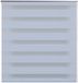 vidaXL Zebra rolgordijn 40,9 x 100 cm stofbreedte 36,7 cm wit