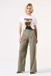 Garcia H50111 Pantalon Femme Coupe Large Vert