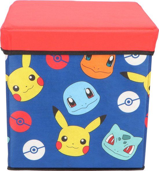 Pokémon Opbergdoos - Stoel - Blauw - 30 cm