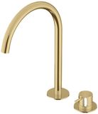Hotbath Cobber CB023H hoge 2-gats wastafelmengkraan