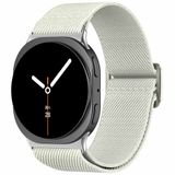 imoshion Elastisch nylon bandje voor de Samsung Galaxy Watch 9 (40/44mm) / Watch 8 (40/44mm) / Classic (46mm) - Beige