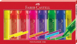 Faber-Castell Tekstmarker FC 1546 etui - 6 standaardkleuren +2 gratis