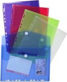 EXACOMPTA insteekhoezen A4, PP, assorti 5 kleuren