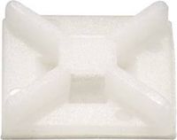 TRU COMPONENTS Bevestigingssokkel 543234 Bundel-Ø (bereik) 17 mm (max) 4-voudige invoeging Transparant 50 stuk(s)
