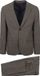 Suitable Strato Pied De Poule Kostuum Wol Ember Gold - Maat 50 - Heren