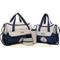 SZSMART Rugzak SZSMART MODEL Vijfdelige Multifunctionele Mama en Babytas met Grote Capaciteit Gekruiste Schouder