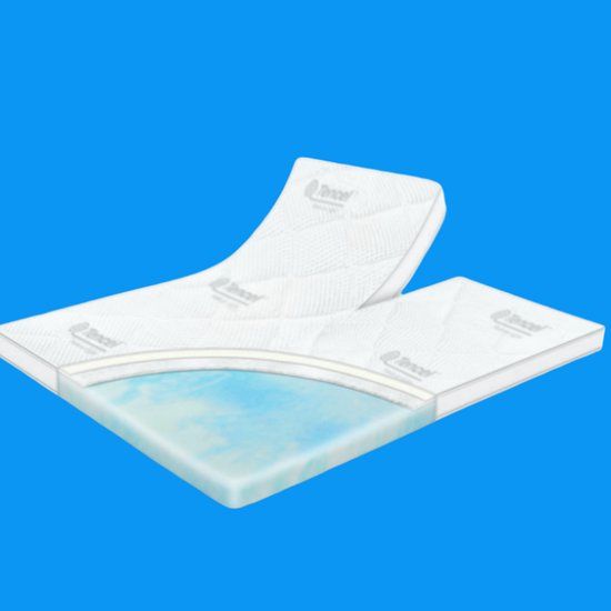 Droommatras Koudschuim splittopper Tencel DeLuxe 140x210 cm