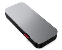 Lenovo Go Powerbank - 20000 mAh - USB-C - Noir/Gris