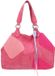 Fritzi aus Preußen shopper schoudertas Izzy Medium Limited Happy Flocked Soft Berry roze