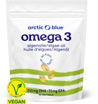 Arctic Blue - Omega 3 Algenolie Capsules - 90 stuks - Vegan