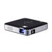 KODAK Luma 150 Ultra Mini Pocket Pico Projector - Zwart Ingebouwde Batterij & Speaker, 1080P Ondersteuning Draagbare Draadloze LED DLP Film & Video Travel Projector, maakt verbinding met iPhone en