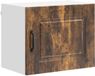 vidaXL Vaatwasserpaneel Kalmar Rook Eiken 50 x 31 x 40 cm Bewerkt Hout