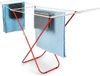 Orion étendoir à linge métal - 184 cm - pliable - rouge