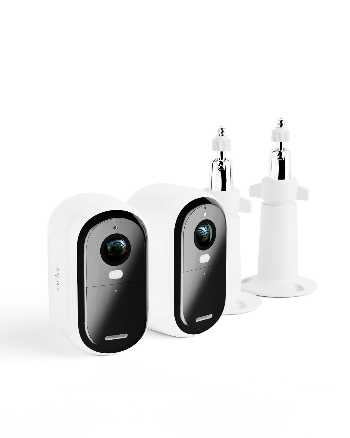 Arlo Essential  Arlo Essential Beveiligingscamera voor buiten &amp; 2 Verstelbare bevestiging, 2-pack