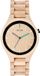14904 MAM698 Unisex Horloge - Ø 40mm - Bruin Hout - Saffierglas - Quartz - Analoog - 5 ATM