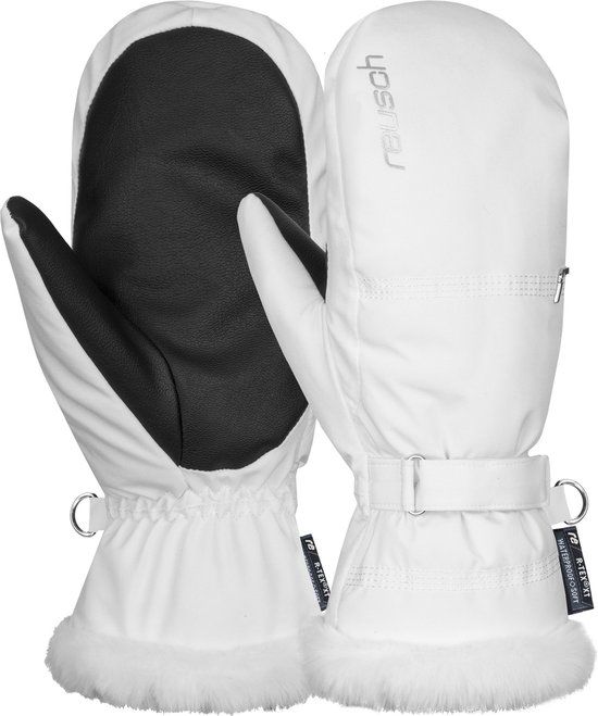 Reusch Luna R-TEX XT Mitten - Skiwanten - Dames - Wit - Maat 6.5