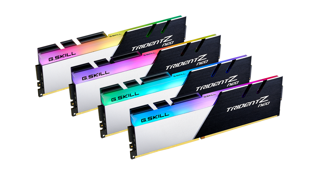 G.Skill Trident Z Neo F4-3600C16Q-64GTZNC - DDR4 - 64GB (4x16GB) - 3600 MHz