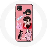 Manicase Etui voor Xiaomi Redmi 9C BTS Bangtan Boy BT21 Cooky Jungkook ARMY