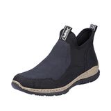 Rieker Dames Chelsea Boot Enkellaars N3275-00 Zwart