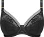 Fantasie FUSION LACE Plunge bh met beugel ZWART 80D