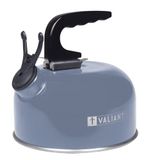 Valiant 1L Draagbare Camping Fluitketel - Blauw