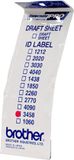 Brother ID-3458 Etiketten | 34x58mm