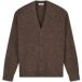 Olaf Hussein Cardigan avec Texture Veloutée
