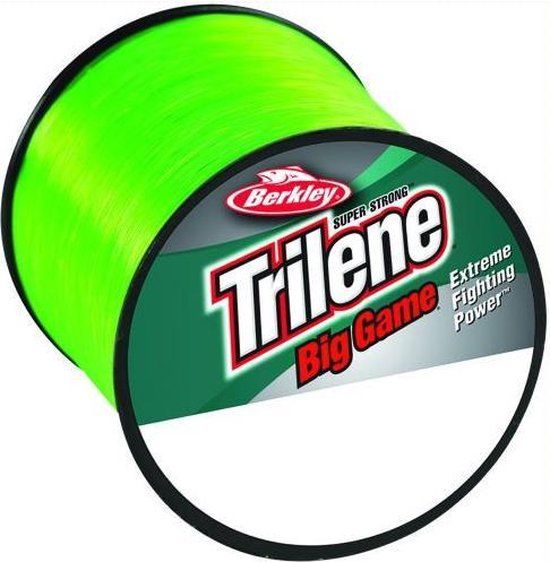 Berkley Visdraad Geel - 0.45mm - 600 meter - Trilene Big Game - Nylon vislijn