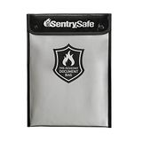SentrySafe Brand- en waterbestendige tas met rits voor documenten, 1,5" x 11" x 15", FBWLZ0