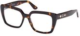 Guess GU50174 Havana Vierkant Acetaat Brilmontuur