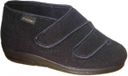 Fischer Dora hoge pantoffels voor dames, Zwart Zwart Zwart 222, 40 EU