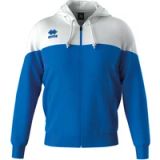 Errea Ben Sweatshirt Volwassenen Lichtblauw Katoen Capuchon Rits Colorblock Unisex S