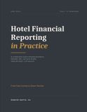 Hotel Libri GmbH Hotel Financial Library- Hotel Financial Reporting in Practice