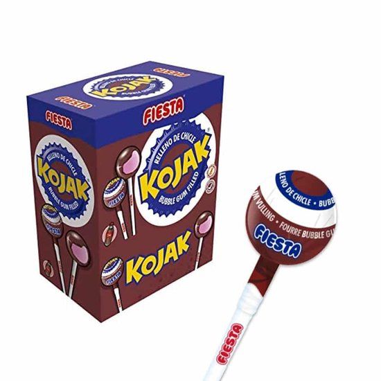Fiesta Kojak Bubblegum knots Cola - 100 stuks
