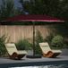 Prolenta Maison Exclusive Bordeauxrood Polyester Tuinzonnehemel 385 x 209 x 244 cm