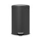 Brabantia NewIcon Prullenbak - 20 liter - Mineral Infinite Grey