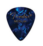 Fender 351 Shape Premium Picks - Blauw Moto - Medium - Set van 12 stuks