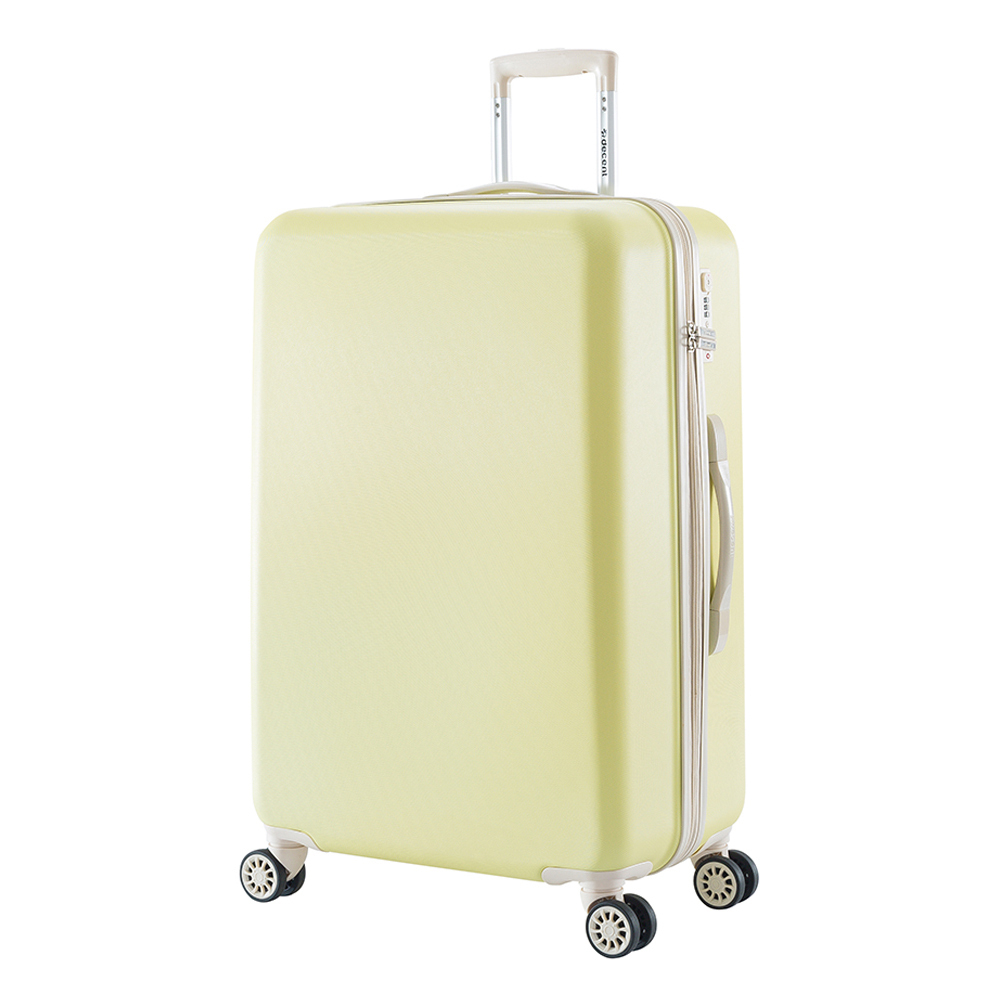 Decent Star-Maxx Trolley 76 pastel yellow Harde Koffer Geel