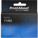 PrintAbout 11355 Multipack Zwart op wit 19 mm x 51 mm 5 rollen geschikt voor Dymo