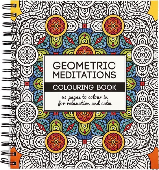 Creative Creativ Kleurboek Geometric Meditations 19,5 X 23 Cm Papier