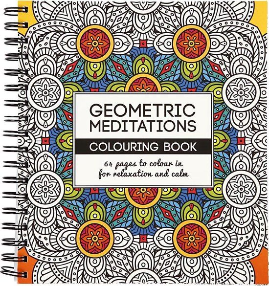 Creativ Company Kleurboek Geometric Meditations - 64 pagina's - 19,5 x 23 cm