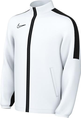 Nike Unisex-Kind Jacket Y Nk Df Acd23 Trk Jkt W - White/Black/Black - L