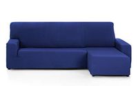 Martina Home Túnez, chaise longue, korte hoek gedeelte rechts, marineblauw (vooraanzicht)