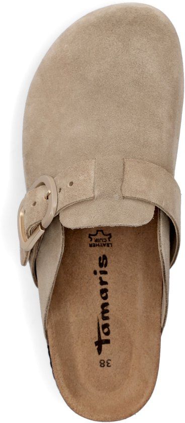 Tamaris Slippers - Dames - Beige - Maat:39