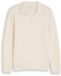 Tom Tailor - Gebreide trui met polokraag - Maat L - Gardenia White