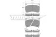 Procodis France PF1091 Remblokkenset, schijfrem