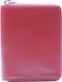 Esquire Portemonnee Silk 02 Zip Around Wallet Rouge Rouge foncé
