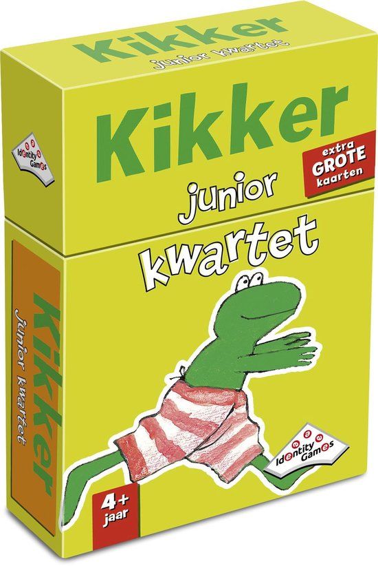 Identity Games Kikker Junior Kwartet - Bordspel - 4+ jaar