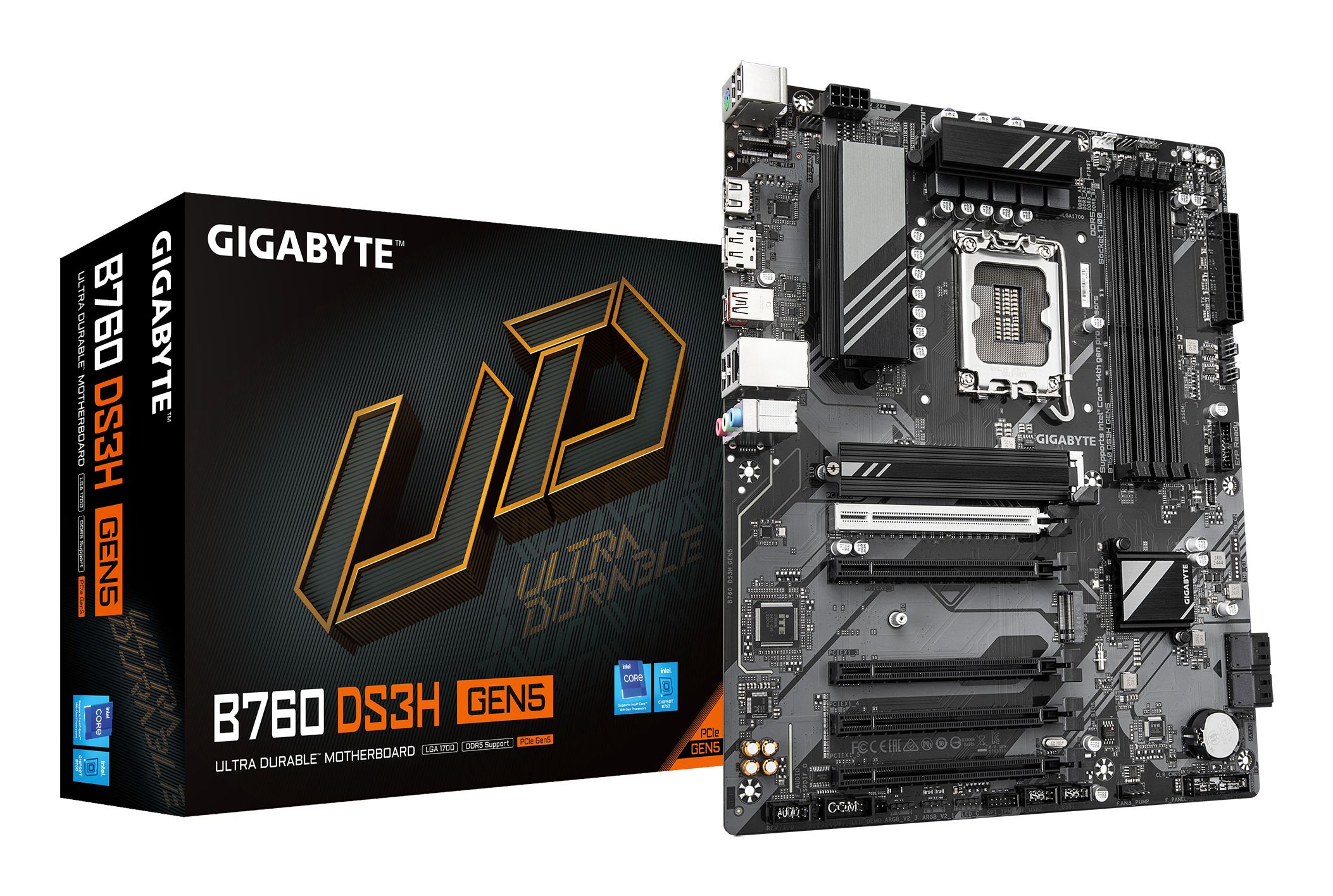 GIGABYTE B760 DS3H GEN5 Moederbord
