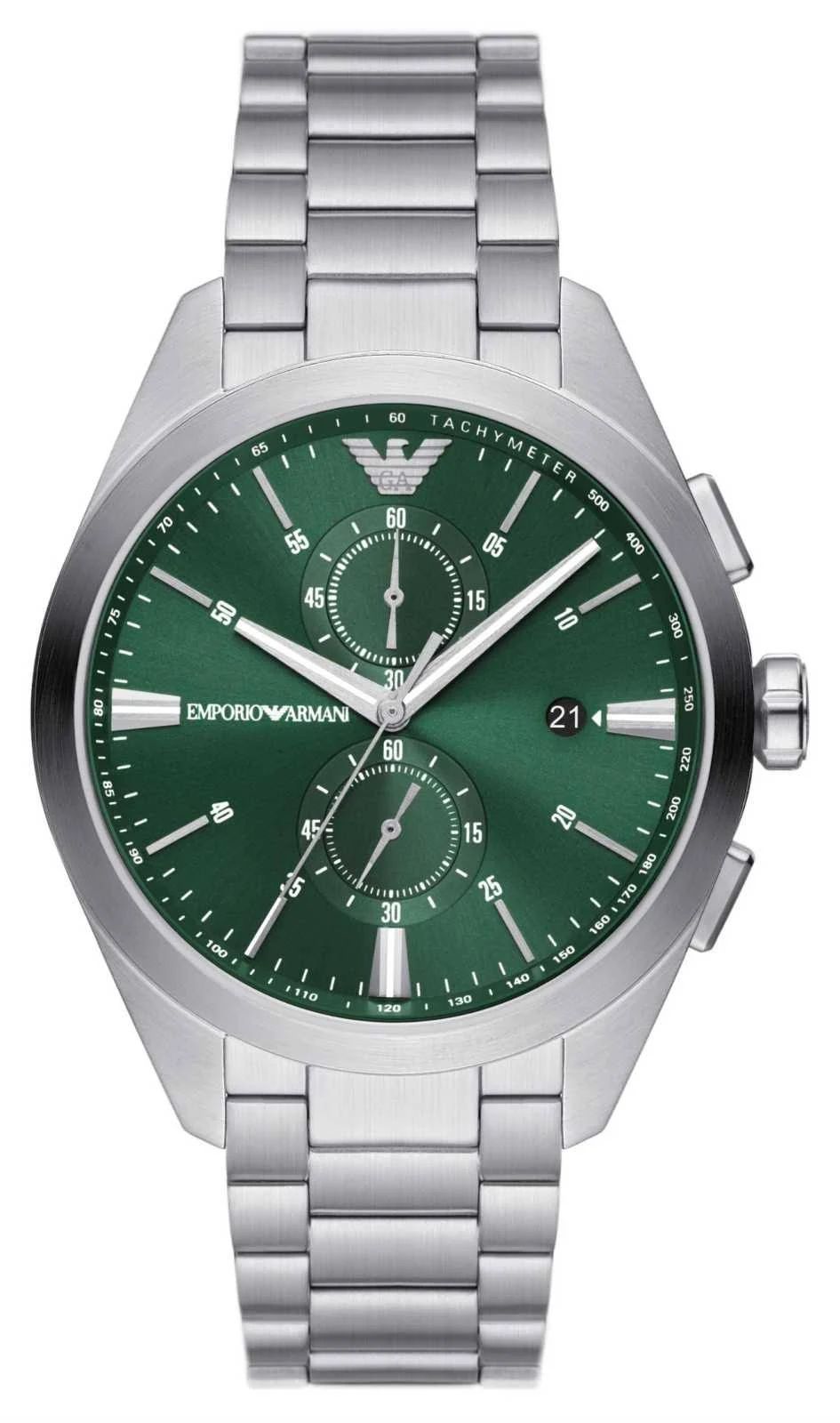 Emporio Armani AR11480 horloge zilverkleurig